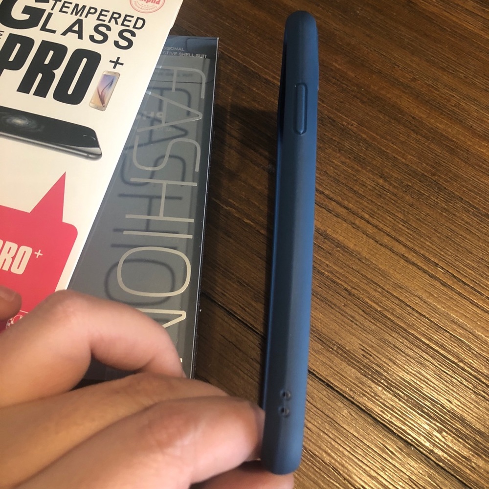 Lowest iPhone 10X  case cover Blue protection - Picture 8 of 8